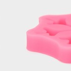 Силиконовый молд «Орион», 8,5×8,5×1,5 см, цвет розовый - Фото 4