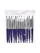 Ручка шариковая автоматическая «Лого. Прано» 0.5 мм, стержень синий, корпус синий + серебро 822150