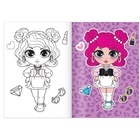 Раскраска «WOW Girls. Модный показ», формат А5, 12 стр. - Фото 3