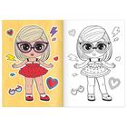 Раскраска «WOW Girls. Стильный образ», формат А5, 12 стр. - Фото 2