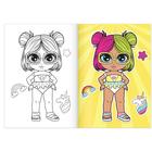 Раскраска «WOW Girls. Стильный образ», формат А5, 12 стр. - Фото 3