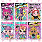 Раскраски набор WOW Girls, А5, 6 шт. по 12 стр. - Фото 5