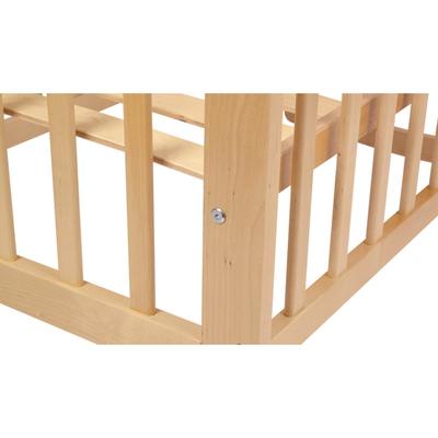 Кроватка детская Polini kids Simple 304, цвет натуральный