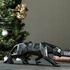 Фигура "Тигр полигональный" 43х14см черный графит - Фото 1