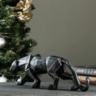 Фигура "Тигр полигональный" 43х14см черный графит - Фото 3