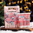 Набор Compliment Beauty box «Розовый фламинго»: пена для ванны, 80 мл + желе для умывания, 80 мл + лосьон для тела, 80 мл - фото 320191865