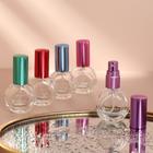 Флакон стеклянный для парфюма, с распылителем, 9 мл, цвет МИКС - фото 10312655