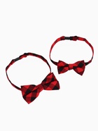 Галстук - бабочка для мальчика и папы «Новогодние стиляги», Крошка Я - Фото 4