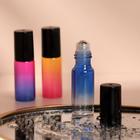 Флакон для парфюма «Уникальность», с металлическим роликом, 5 мл, цвет МИКС - Фото 1