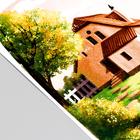 Наклейка пластик интерьерная цветная "Природа" 30х90 см набор 2 листа - фото 21369181