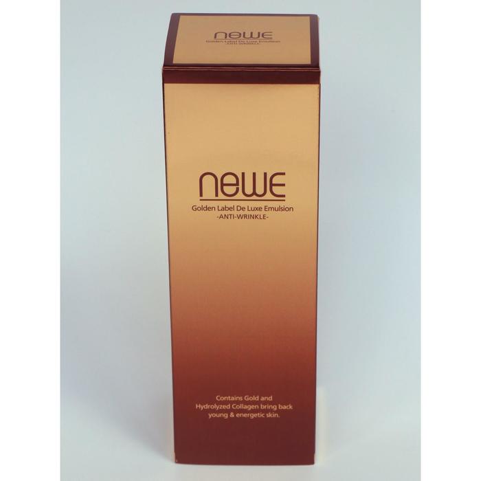 Эмульсия для лица NEWE Golden Label de Luxe, с частицами золота, 150 мл 24204