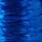 Пряжа "Для вязания мочалок" 100% полипропилен 400м/100±10 гр в форме цилиндра (синий перлам) - Фото 3