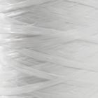 Пряжа "Для вязания мочалок" 100% полипропилен 400м/100±10 гр в форме цилиндра (белый матов) - Фото 3