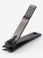 Кусачки книпсер маникюрные, скошенное лезвие, 6.2 см, чёрные - Фото 2