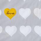 Постельное бельё евро «Этель» Heart, бязь - Фото 4
