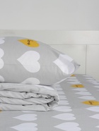 Постельное бельё евро «Этель» Heart, бязь - Фото 7