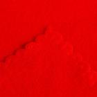 Плед "Экономь и Я" 75*100 см, красный, пл.160 г/м2, 100% п/э - Фото 3