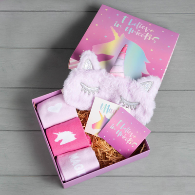 Подарочный набор KAFTAN носки, размер 36-39 (23-25 см), маска