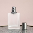 Флакон стеклянный для парфюма, с распылителем, 30 мл, цвет серебристый - Фото 4