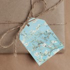 Шильдик на подарок «Цветочный», 5 × 7 см  (артикул 7139289)  большой выбор товаров оптом и в розницу по низким ценам с доставкой