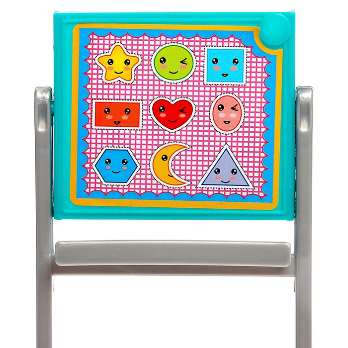 Кукла-модель шарнирная «Первый учитель» с малышами, мебелью и аксессуарами 51176