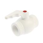 Кран шаровой TIM Tpp3061.0.040s, полипропиленовый, d=40 мм 7372645