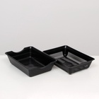 Туалет глубокий с сеткой 36 х 25 х 9 см, чёрный - Фото 6