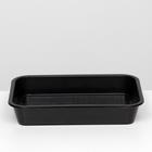 Лоток с сеткой №3, 36 х 26 х 6,5 см, чёрный - Фото 2
