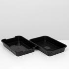 Лоток с сеткой №3, 36 х 26 х 6,5 см, чёрный - Фото 5