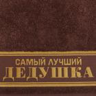 Полотенце махровое Этель «Самый лучший дедушка» 30х60 см, 100% хлопок, 360гр/м2 6962705 - фото 14233023