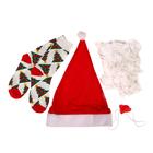 Карнавальный набор «Весёлый Дед Мороз» (борода+ носки+ нос+ шапка) - фото 9402005