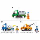 Конструктор Город «Мусороуборочная машина», 118 деталей, в пакете - фото 31569964