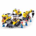 Конструктор Город «Строительство магистрали», 465 деталей, в пакете - фото 42115910