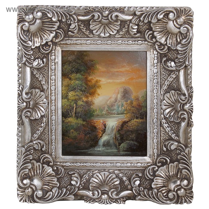 Картина "Лесной водопад", 7 × 38 × 43 см - Фото 1