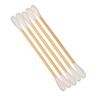 Ватные палочки, коробка 100 шт., бамбук - Фото 6