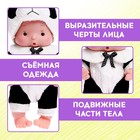 Пупс коллекционный «Крошики: Панди», в костюме панды, 19 см - фото 6657723