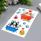 Татуировка на тело цветная "Пёсики корги" МИКС 12х7,5 см (комплект 5 шт) - фото 24627800