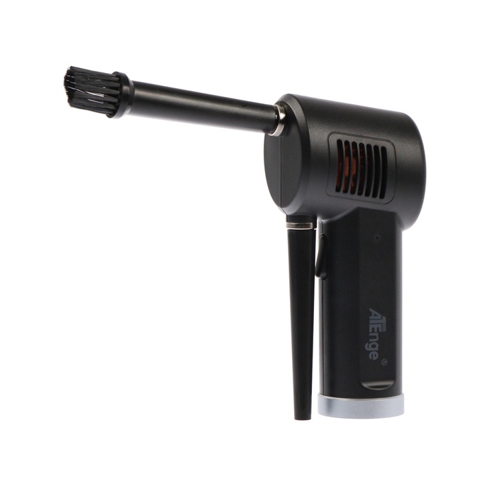 Воздуходувка для чистки компьютера и клавиатуры от пыли, беспроводная MR-02, 6000 мАч, чёрная - Фото 1