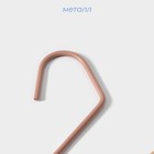 Вешалка для брюк и юбок SAVANNA Wood, 36×21.5×1.1 см, многоуровневая, розовая - Фото 2