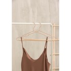 Плечики для одежды SAVANNA Wood, 41,5×22,5×1 см, цвет розовый - фото 9402342