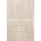 Плечики для одежды SAVANNA Wood, 41,5×22,5×1 см, цвет розовый - Фото 2