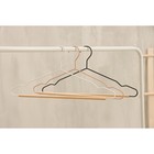 Плечики для одежды SAVANNA Wood, 41.5×22.5×1 см, розовые - Фото 4