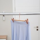 Плечики для брюк и юбок SAVANNA Wood, 28×13×2.8 см, розовые - Фото 4