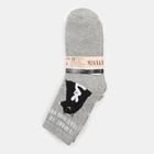 Набор носков женских (3 пары) MINAKU цвет серый, размер 38-39 - фото 25415629