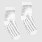 Набор носков женских (3 пары) MINAKU «Снежинки», размер 38-39 (25 см) - фото 25442936