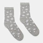 Набор носков женских (3 пары) MINAKU «Снежинки», размер 38-39 (25 см) - фото 25442937