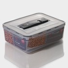 Набор контейнеров прямоугольных, 6 шт: 5,5 л, 1,4 л, 0,8 л, 0,7 л, 0,7 л, 0,4 л - фото 23153165