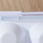Контейнер для хранения яиц, 30 ячеек, 32,5×27,5×7,5 см, цвет белый - фото 9140850