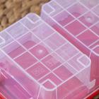 Ланч-бокс прямоугольный, 2 отделения, 22×14×10 см, цвет МИКС - фото 24380518