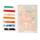 Фреска «Котик с игрушкой» - фото 25506164